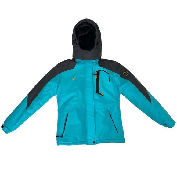 Unbranded Jackets & Blazers - Women's Skiing Snowboarding Jackets Fleece Hood Mountain Snow Coat Teal Small